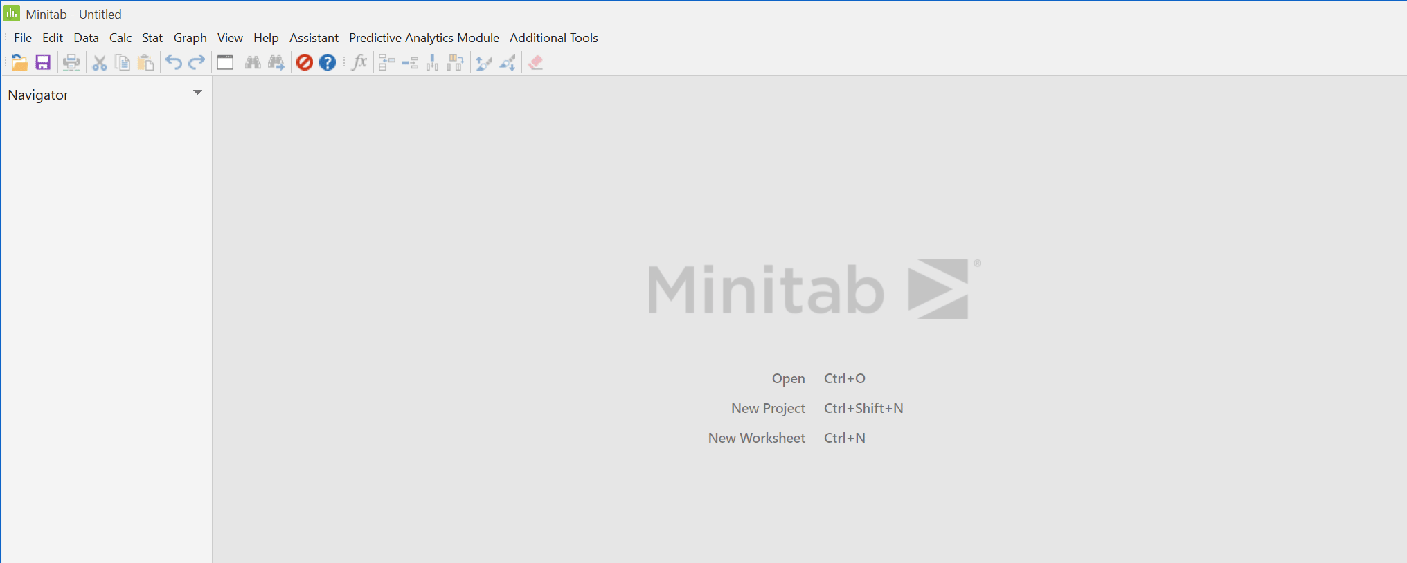 Minitab 1 Add Factorial Designs Floating Toolbar